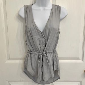 Bella Dahl Button Front Tank Size S